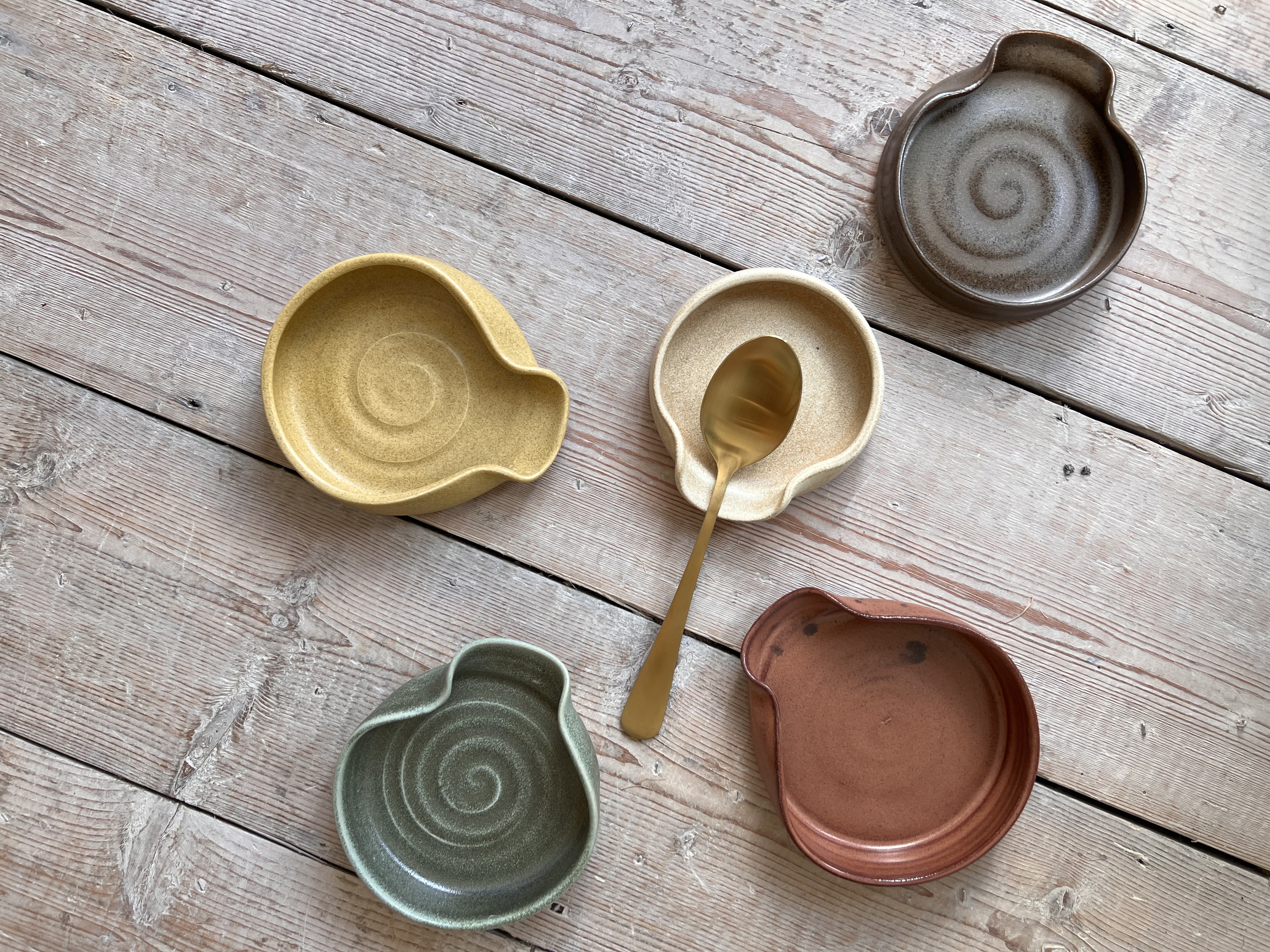 Handmade Ceramic Spoon Rest