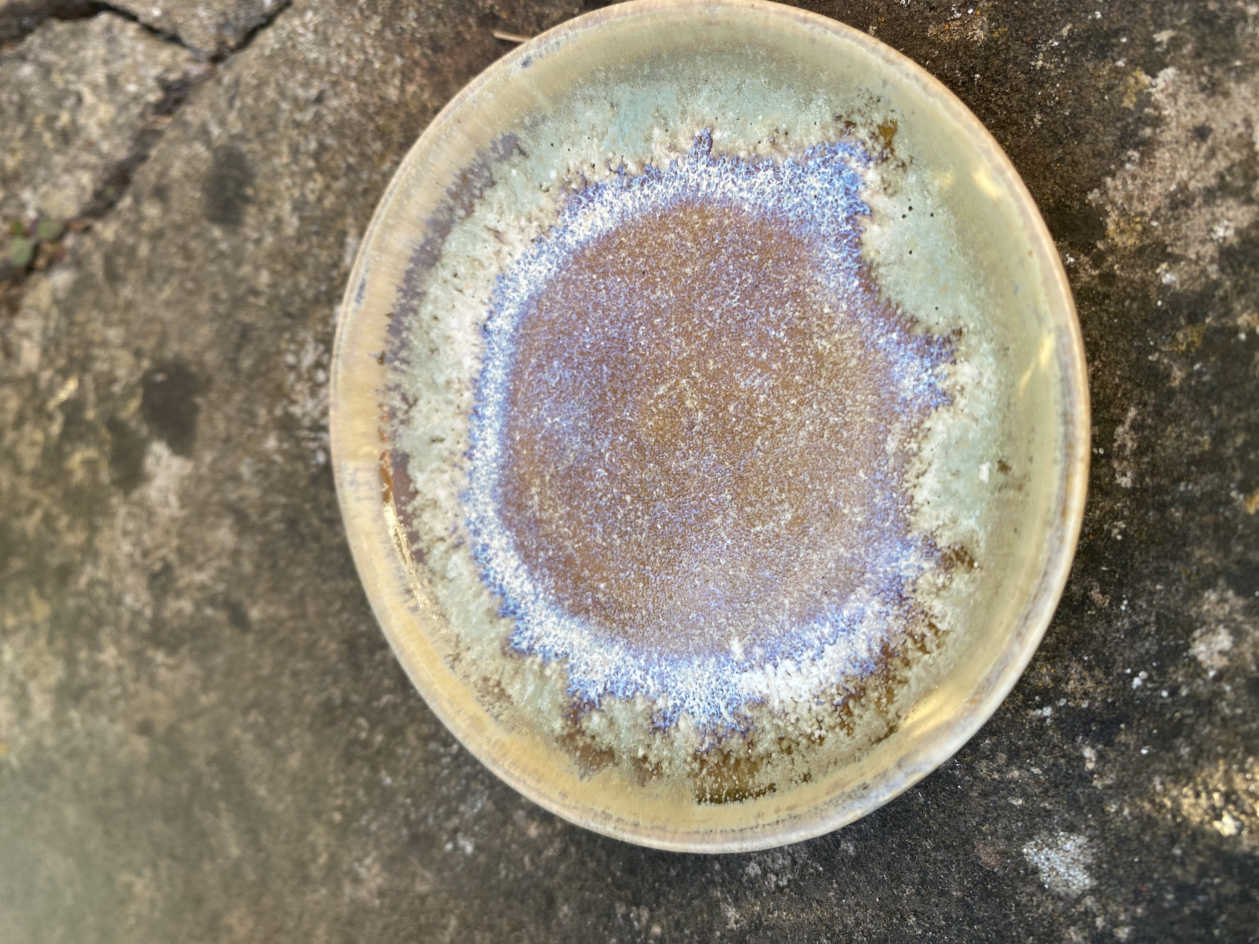 Handcrafted Ceramic Egg Cup and saucer