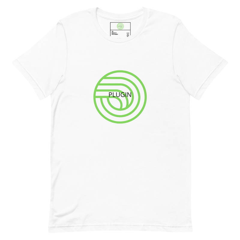 T - shirt blanc PLUGIN