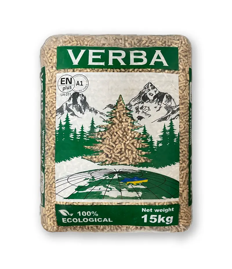 Pelety EN PLUS A1 svetlé – VERBA