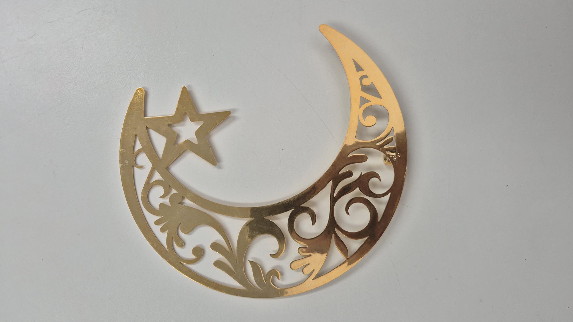 lune musulman grande, petite