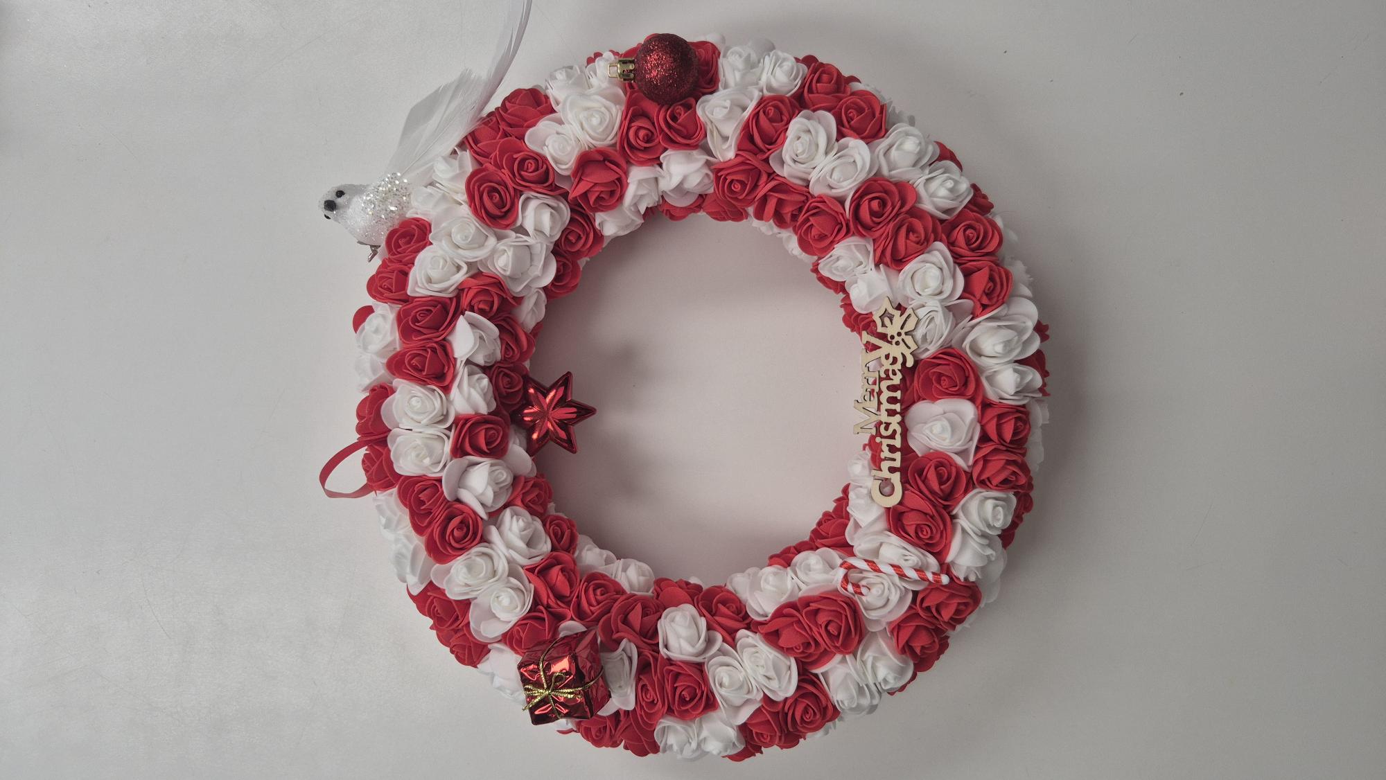 couronne de noël 30/30cm