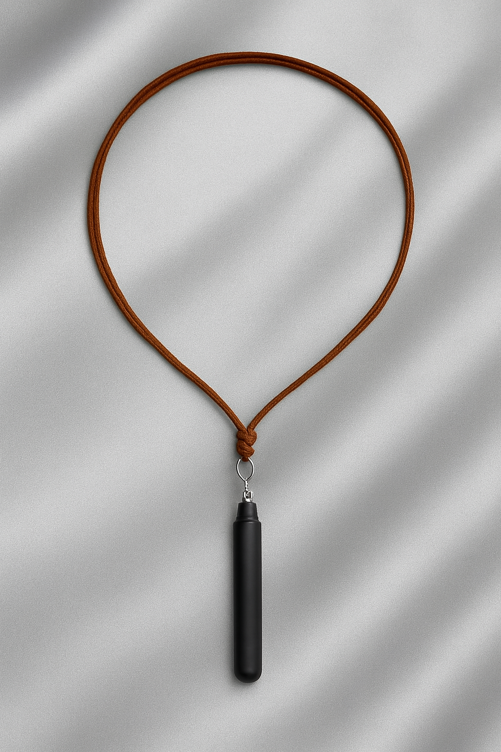 Single CIAS G5™ Vitacell Energy Pod on Brown Adjustable Hemp Necklace 40-76cm