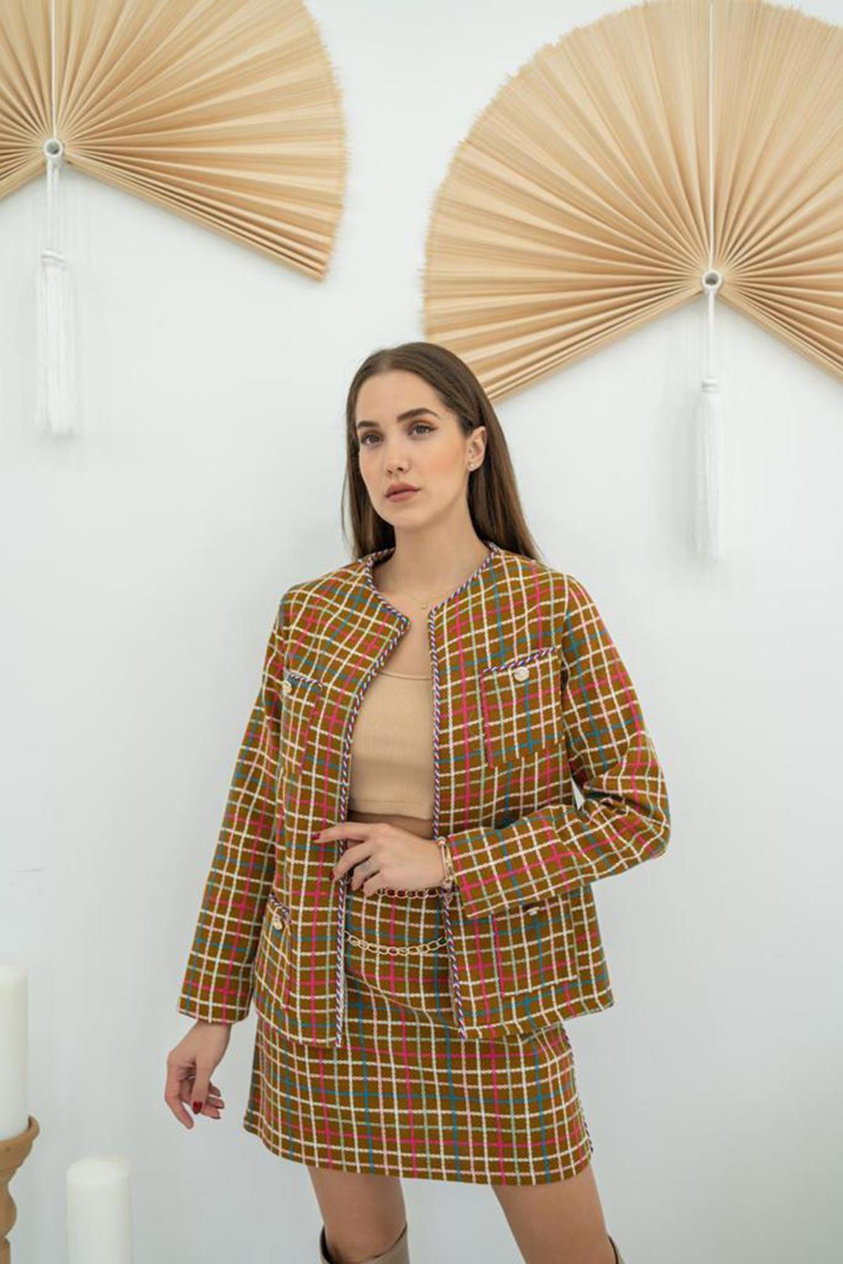 Conjunto xadrez feminino