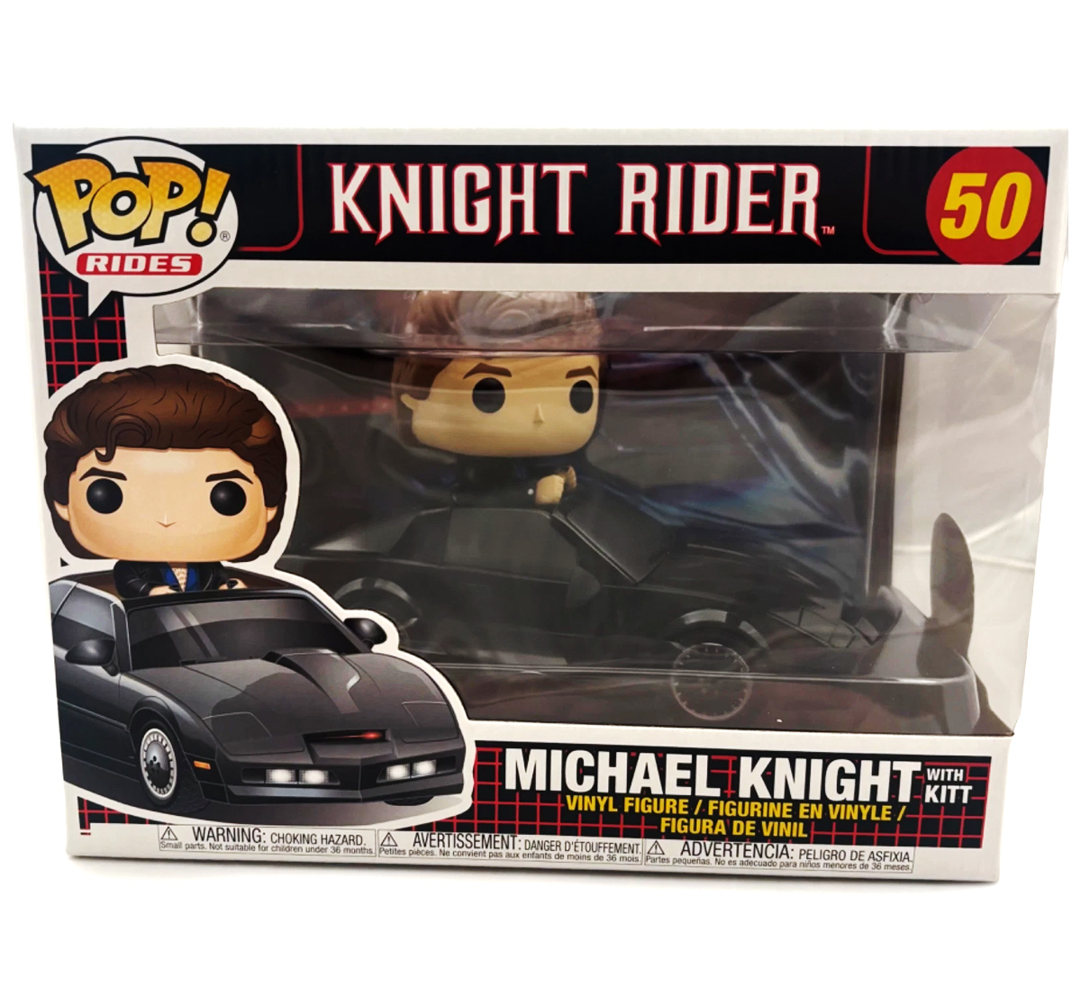 Funko Pop! Rides: Knight Rider - Michael Knight #50