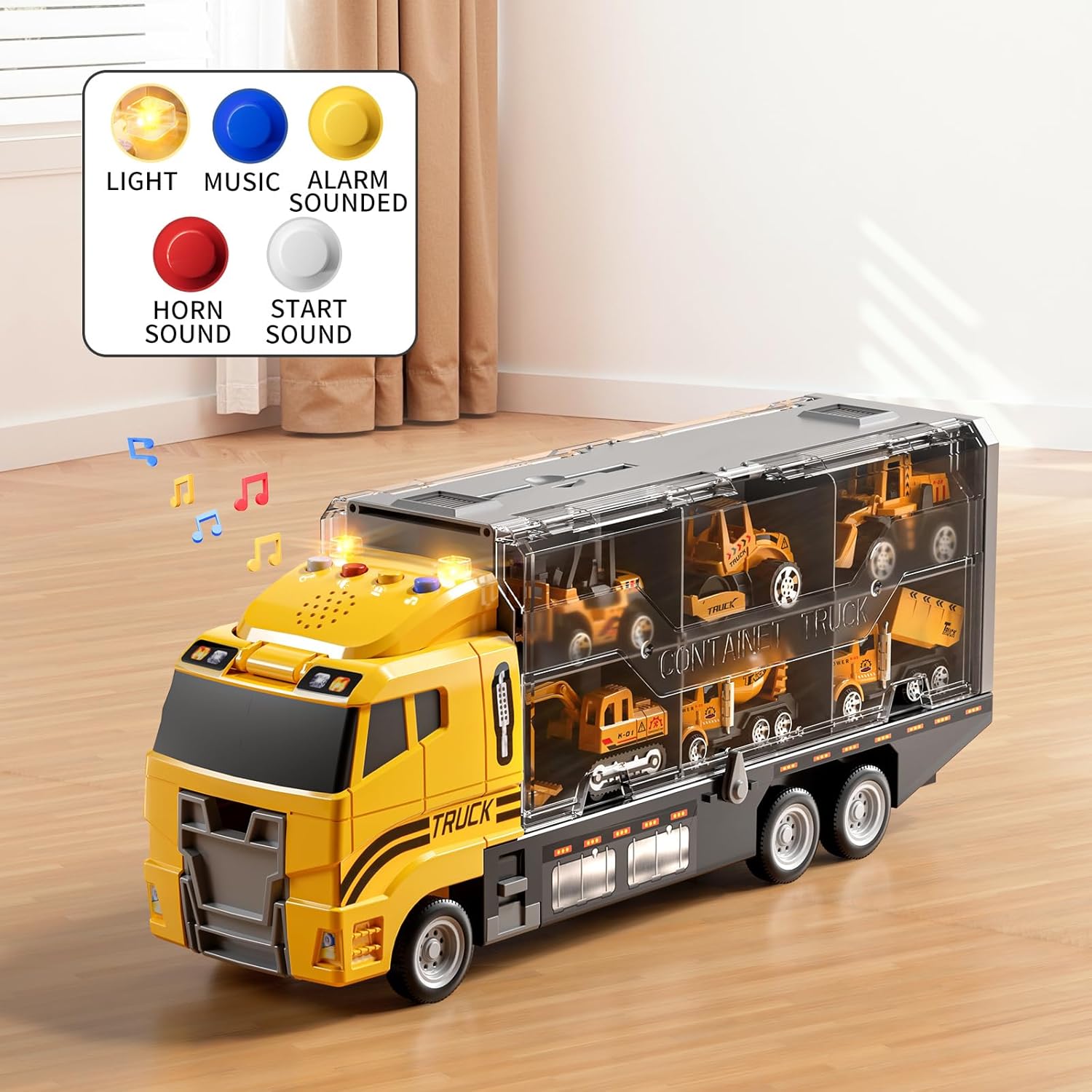 Toddler Boys Construction Truck Vehicle