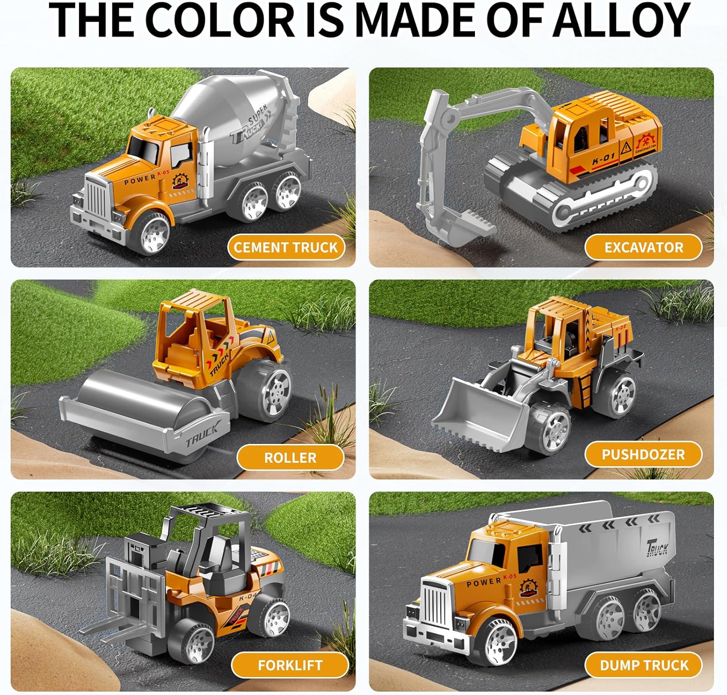 Toddler Boys Construction Truck Vehicle