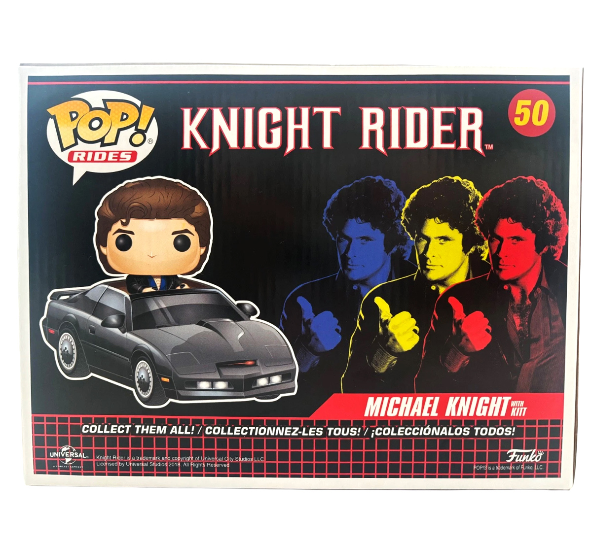Funko Pop! Rides: Knight Rider - Michael Knight #50