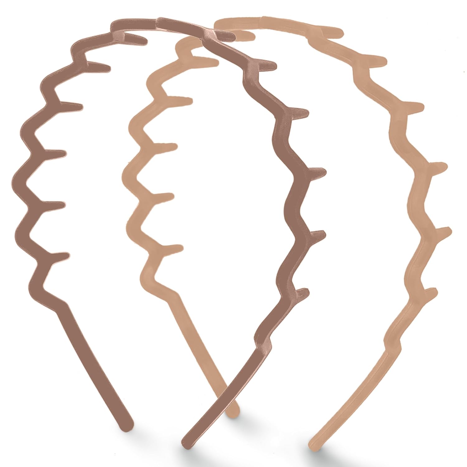 Kitsch Zig Zag Headbands for Women 2 pcs