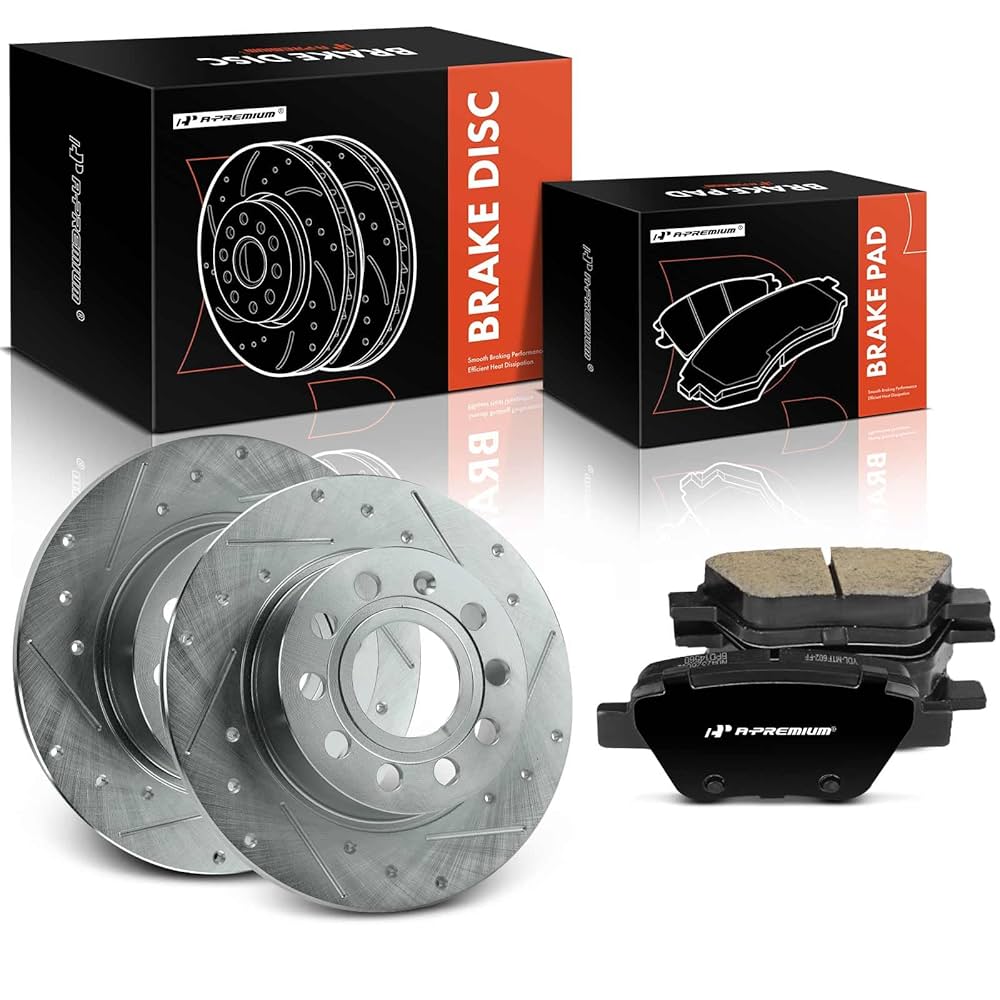 Premium Brake Discs and Pads Set