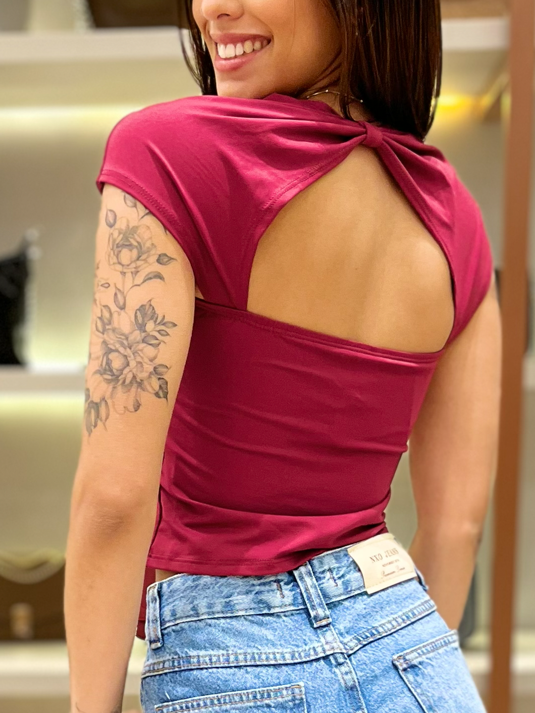Blusa Poliamida Feminina