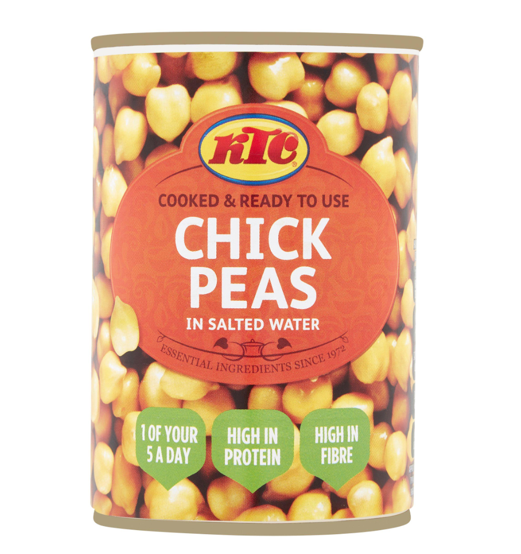 KTC Chick Peas in Salted Water - Pack of 24