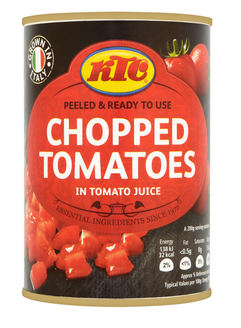 KTC Chopped Tomatoes - Pack of 24