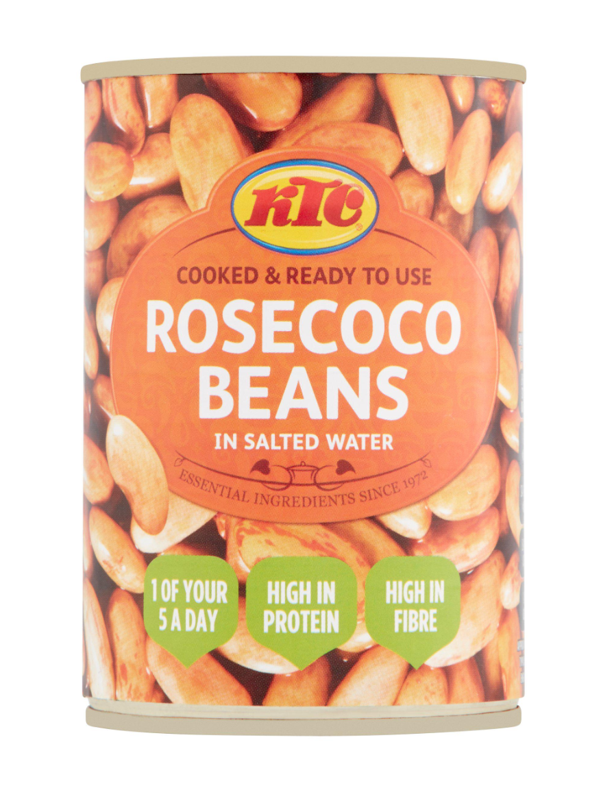 KTC Rosecoco Beans in Salted Water - Pack of 24