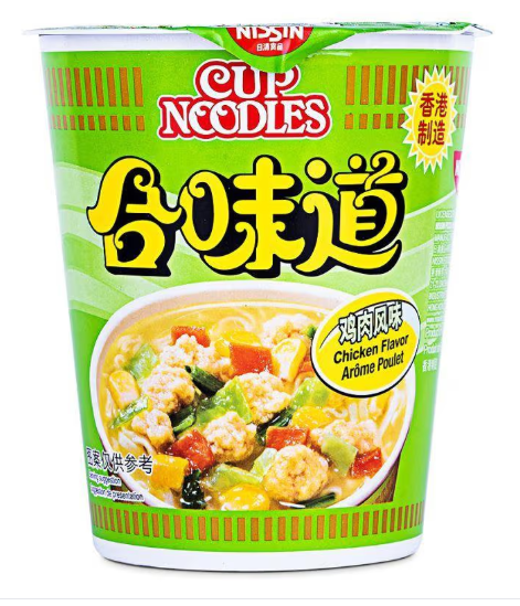 Nissin Cup Noodles (Chicken Flavour) (Case of 24) 合味道 雞肉味杯麵 (24杯)