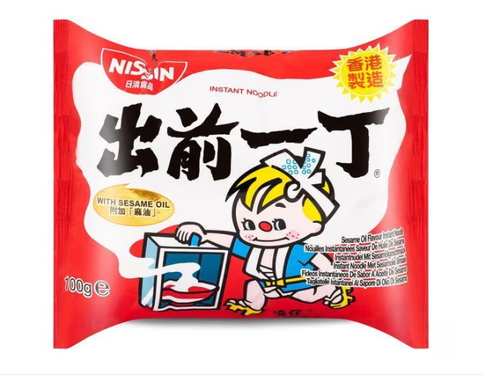 Nissin Sesame Oil Flavour Instant Noodles (Case of 30) 出前一丁 麻油味即食湯麵 (30包)
