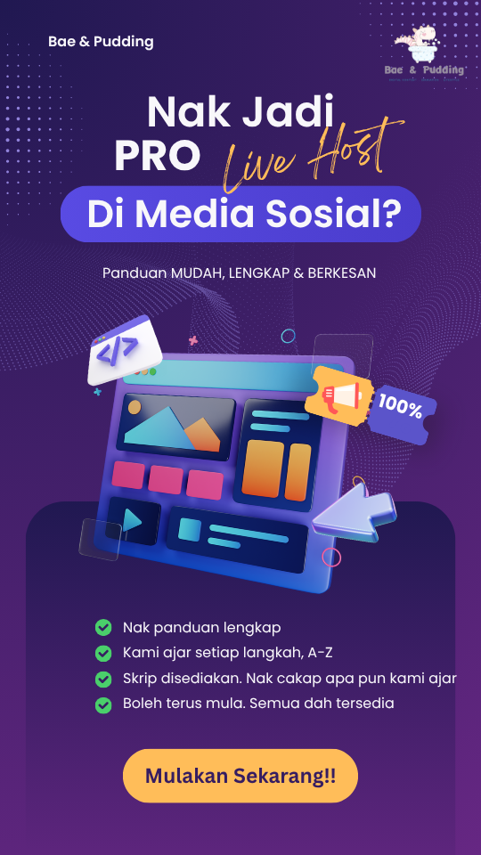 PANDUAN LENGKAP LIVE HOST DI MEDIA SOSIAL
