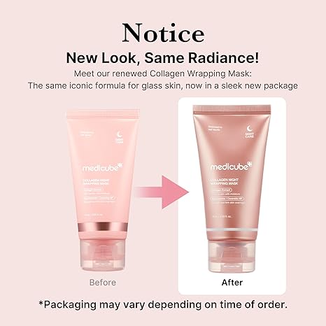 medicube Collagen Overnight Wrapping Peel Off Facial Mask Pack