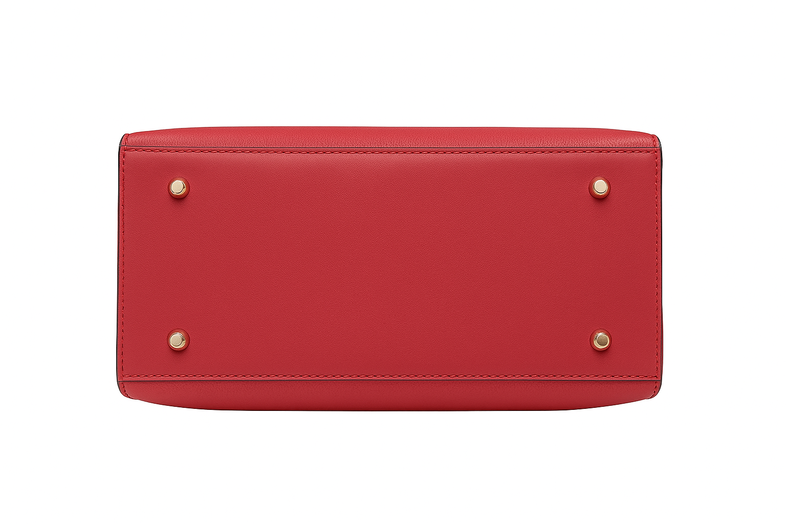 Jacques Esterel Red Leather Handbag