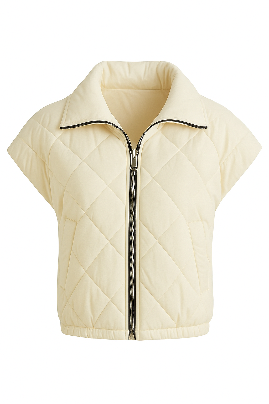 White Quilted Jacket