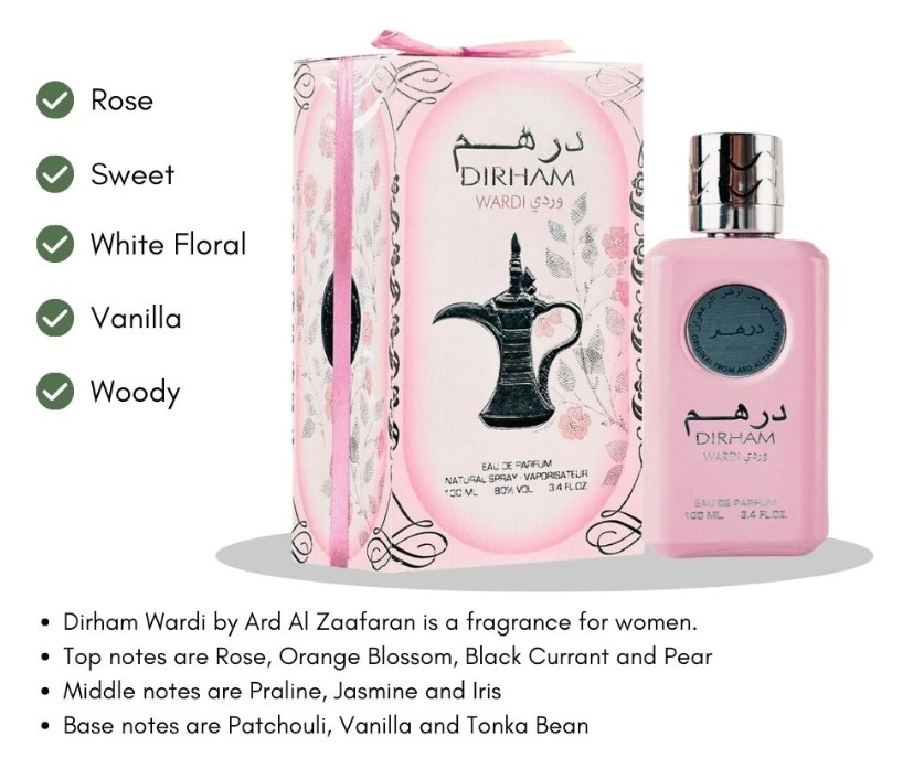 Dirham Wardi- Ard Al Zaafaran