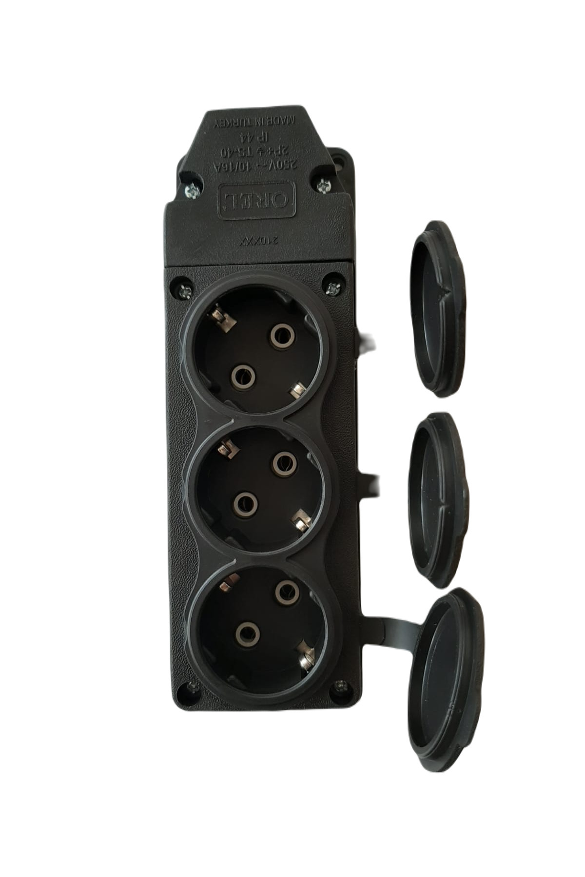 1x16 Monofaze 3'lü Grup Priz