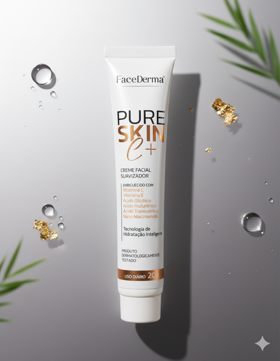 Creme Clareador Remove Manchas PureSkin C+ 20ml 