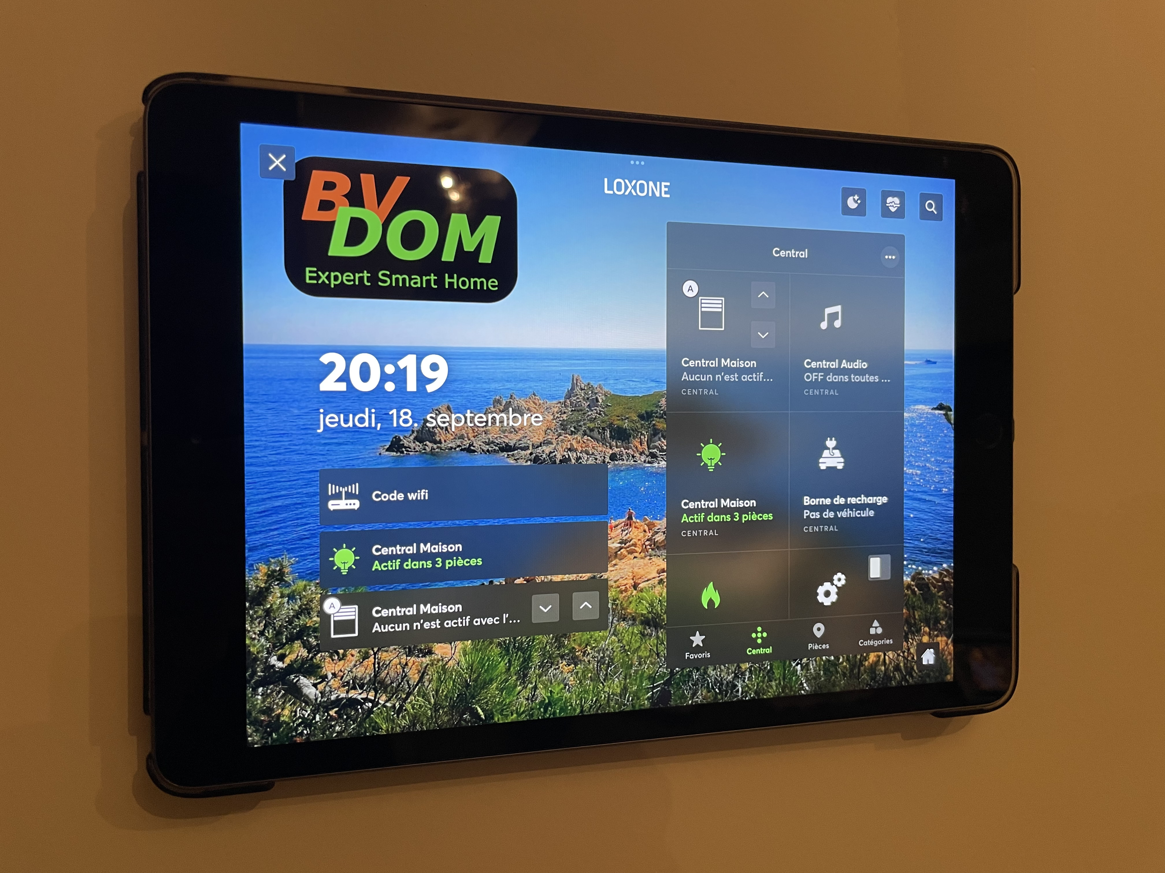 Alimentation 24VDC pour iPad Mural Compatible avec les Installations Domotique Loxone