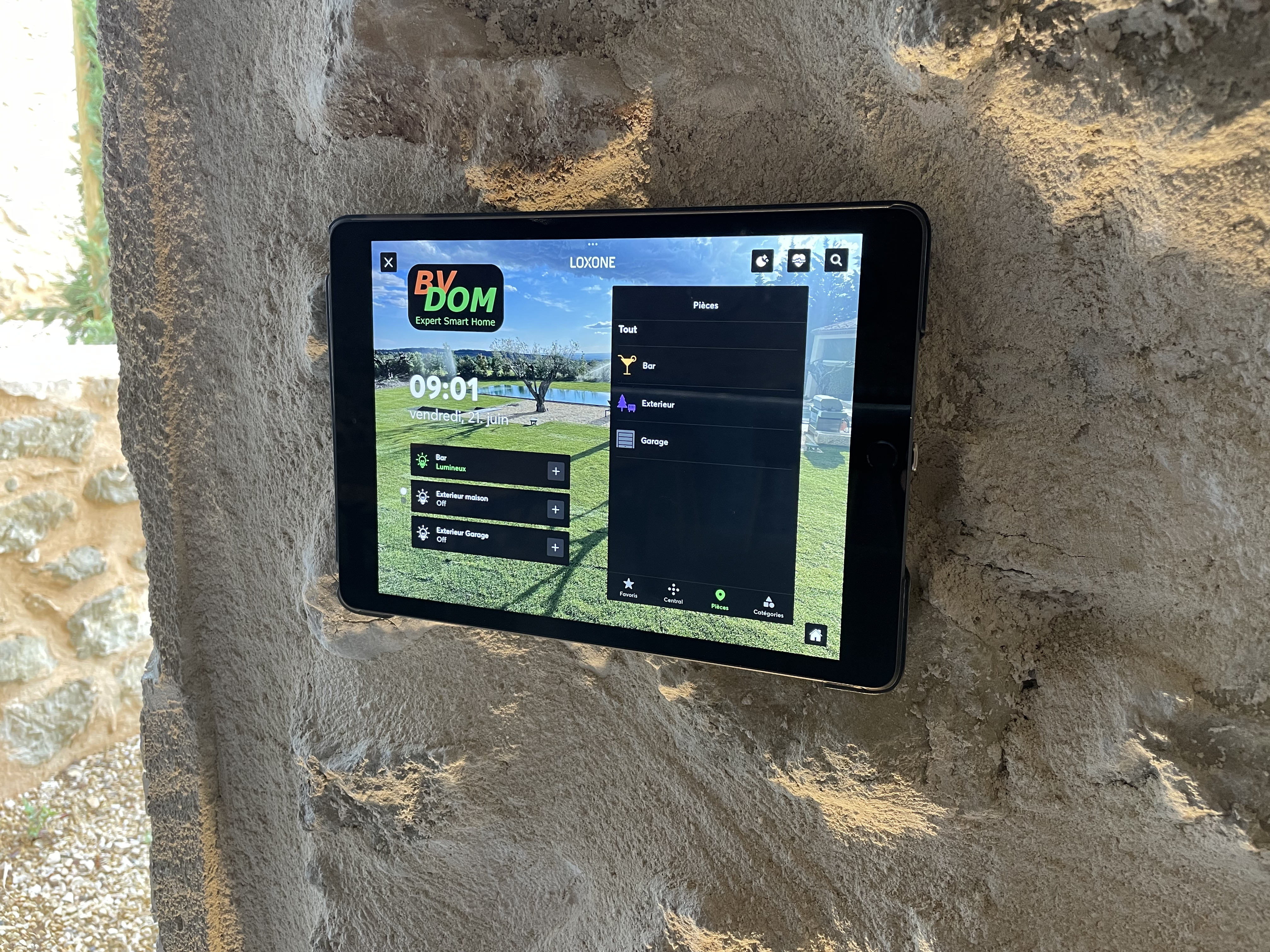 Alimentation 24VDC pour iPad Mural Compatible avec les Installations Domotique Loxone