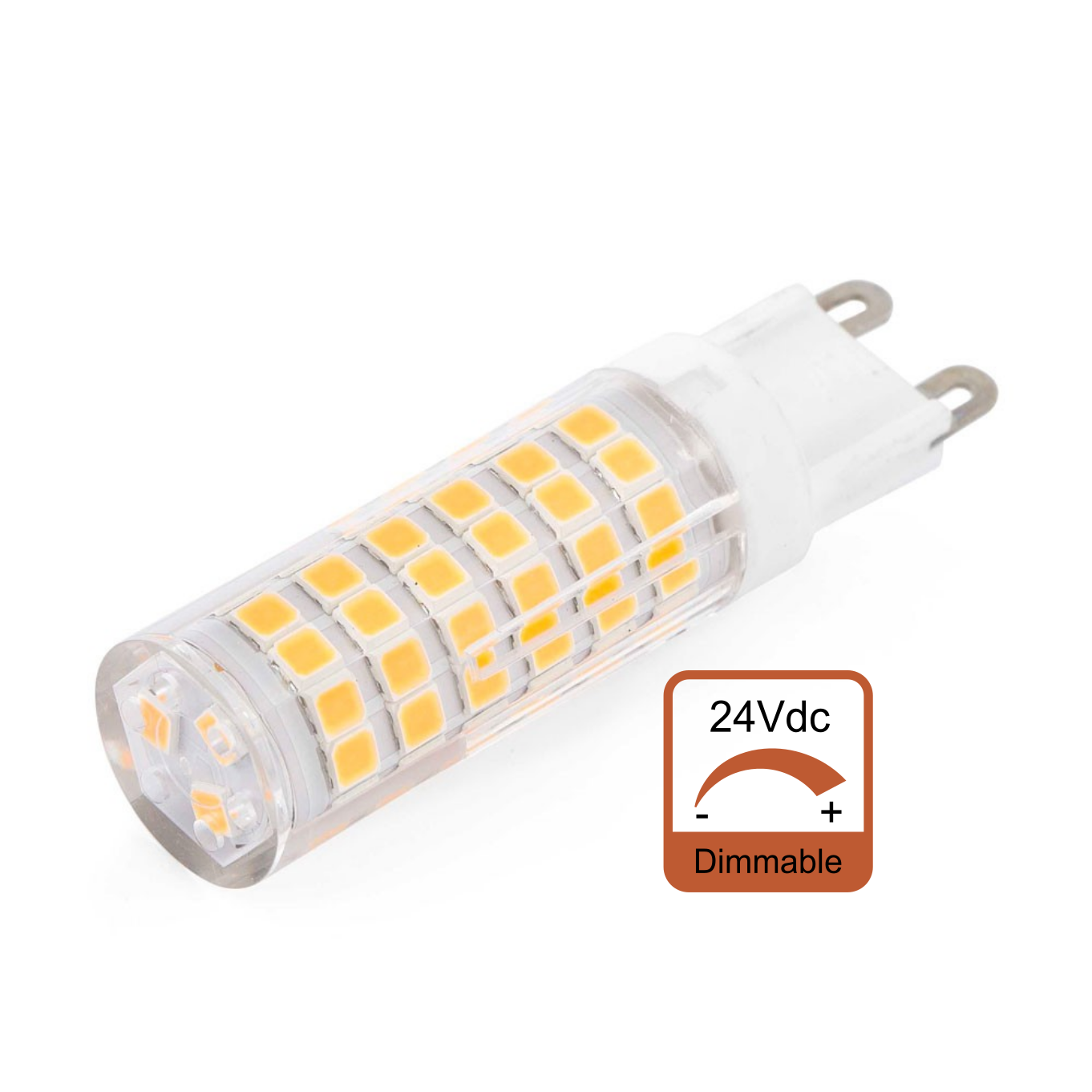 Ampoule G9 24v dimmable 4w 360°