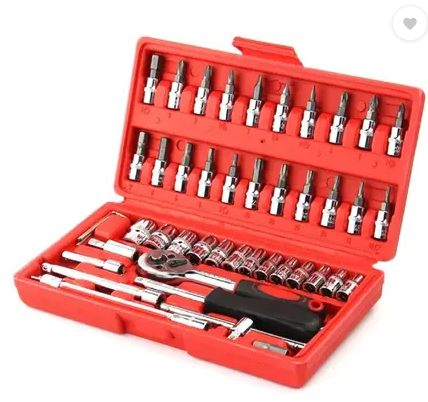 Ratchet Wrench and Socket Set