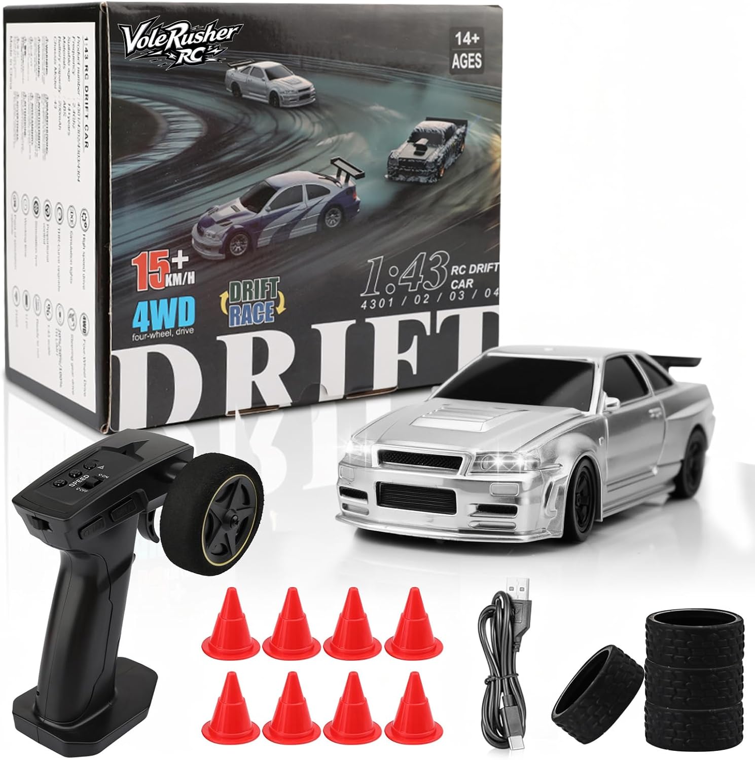 Mini RC Drift Car