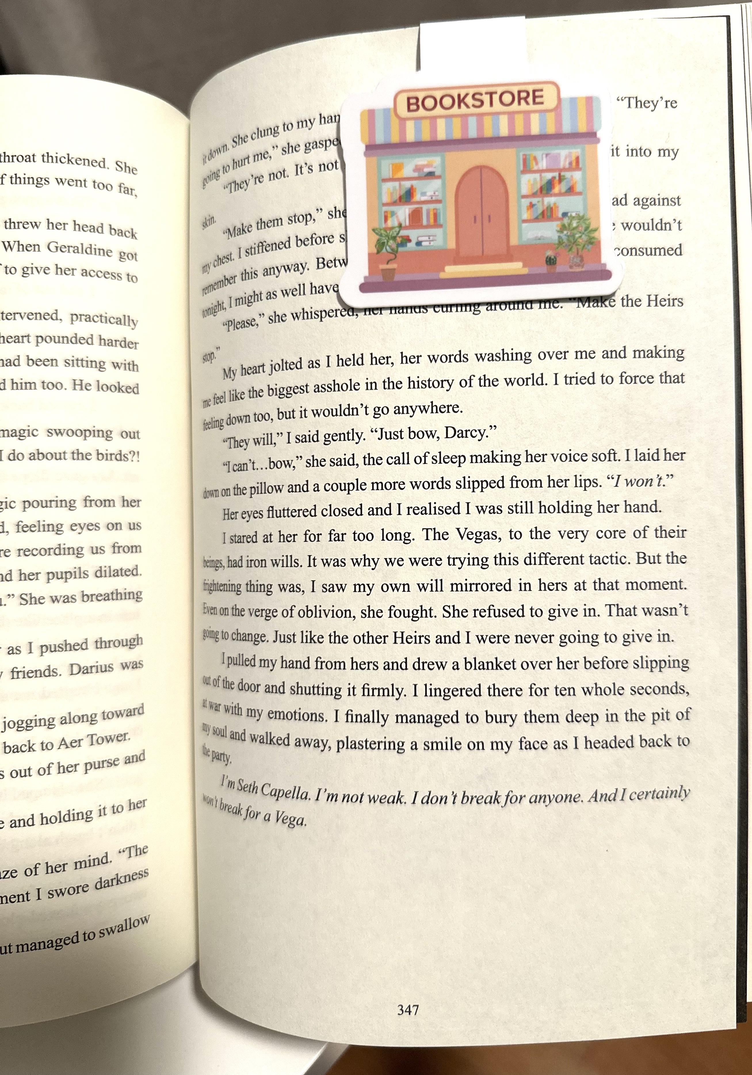 Magnetic Bookmark | Cute Bookstore Gift for Readers | Stationery Lover Accessory