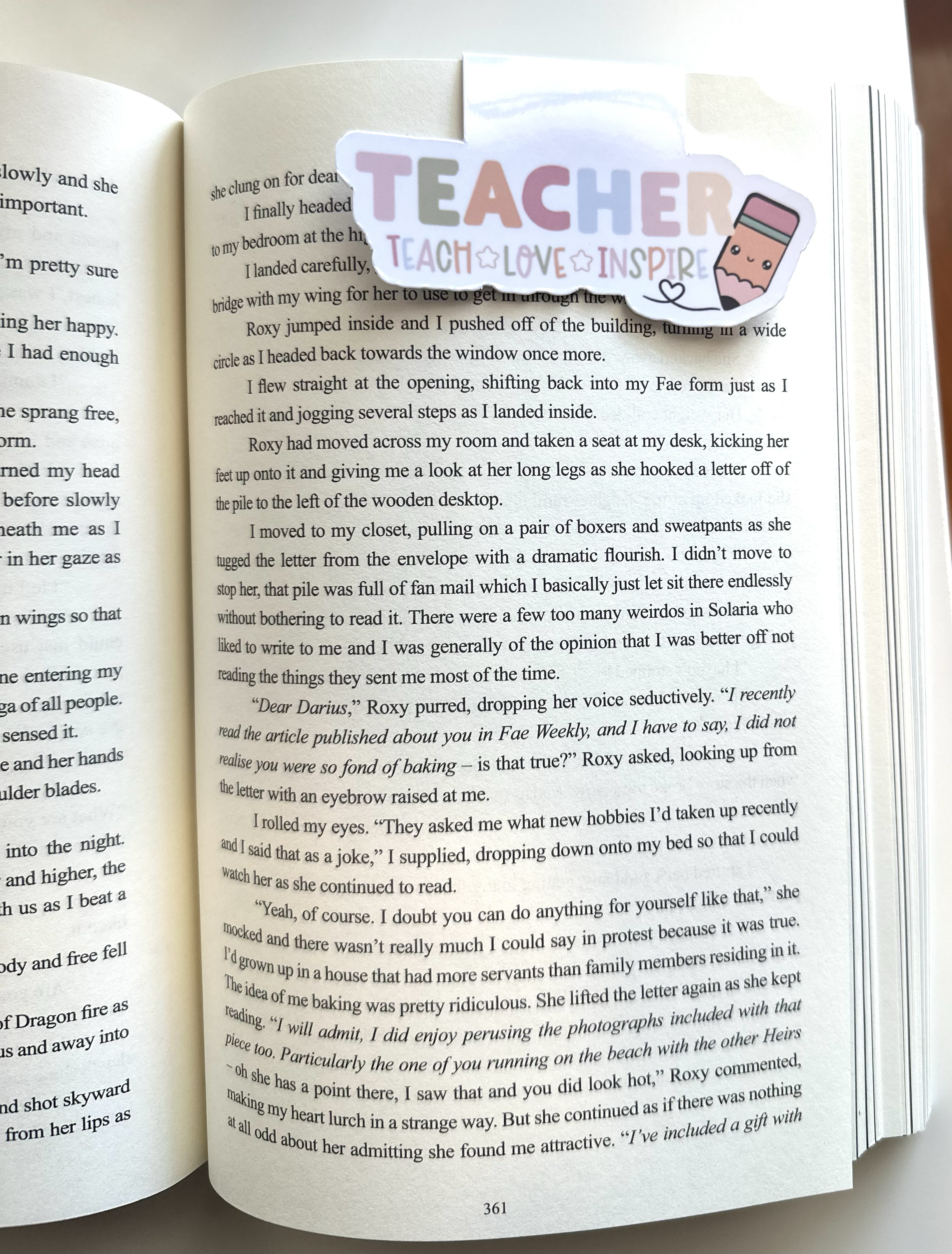 Teacher Magnetic Bookmark