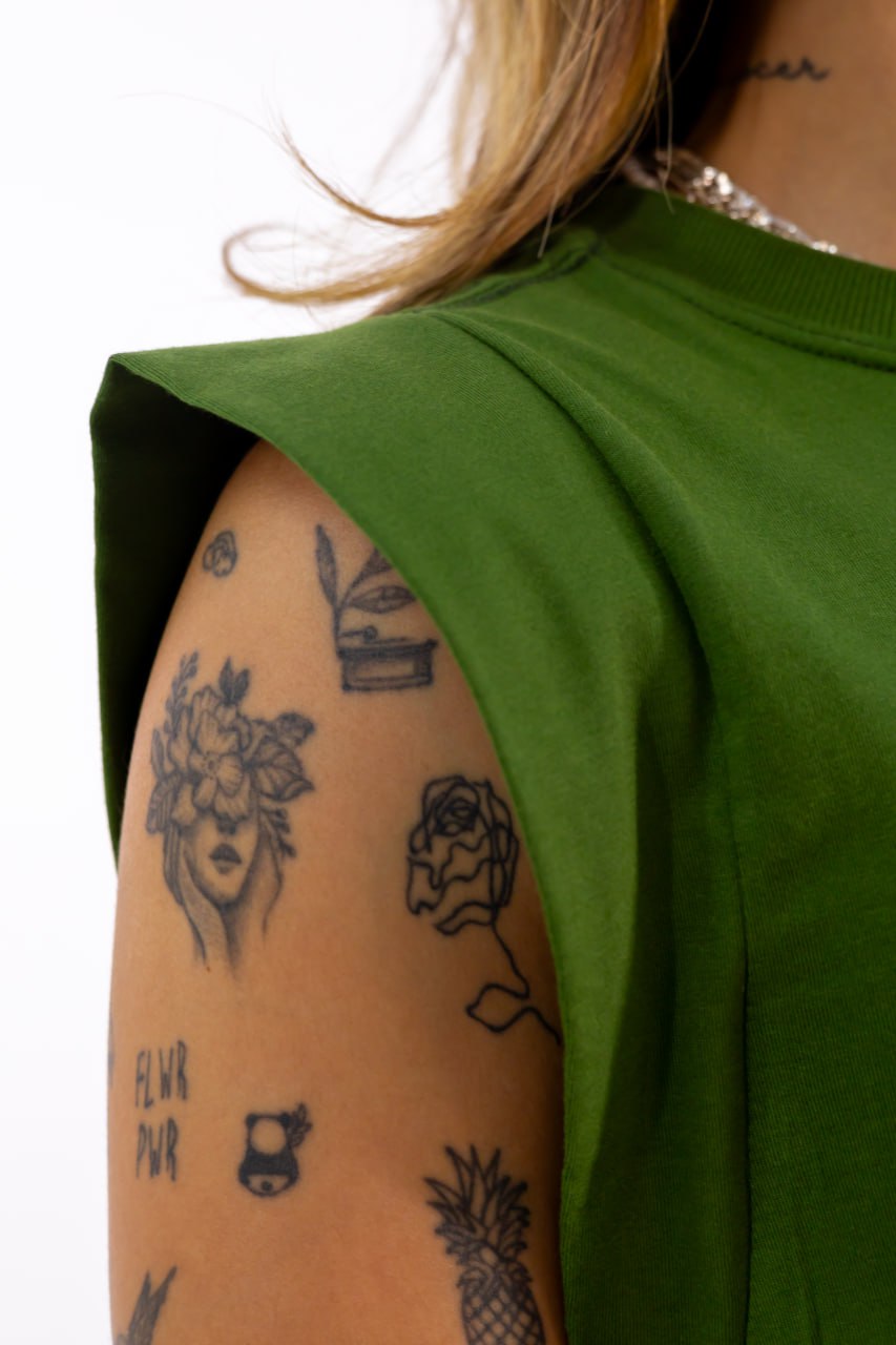 Muscle Tee Lisa Verde Vert