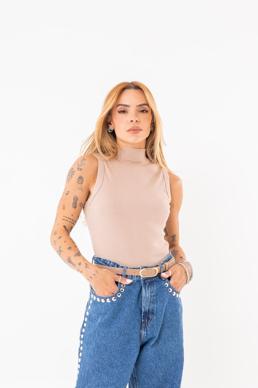 Regata Gola Alta Bege Solari