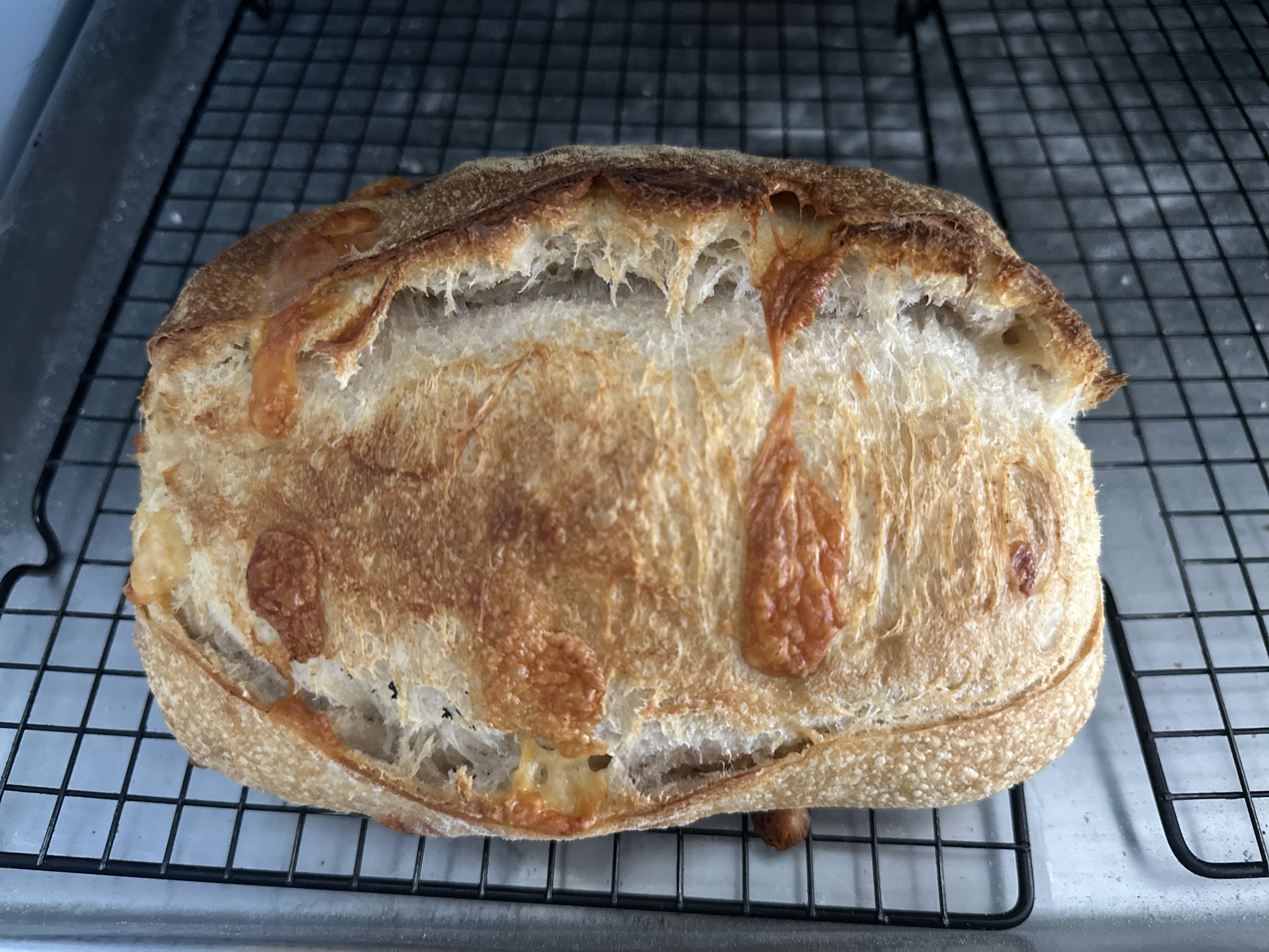 Pão Artesanal com Parmesão 