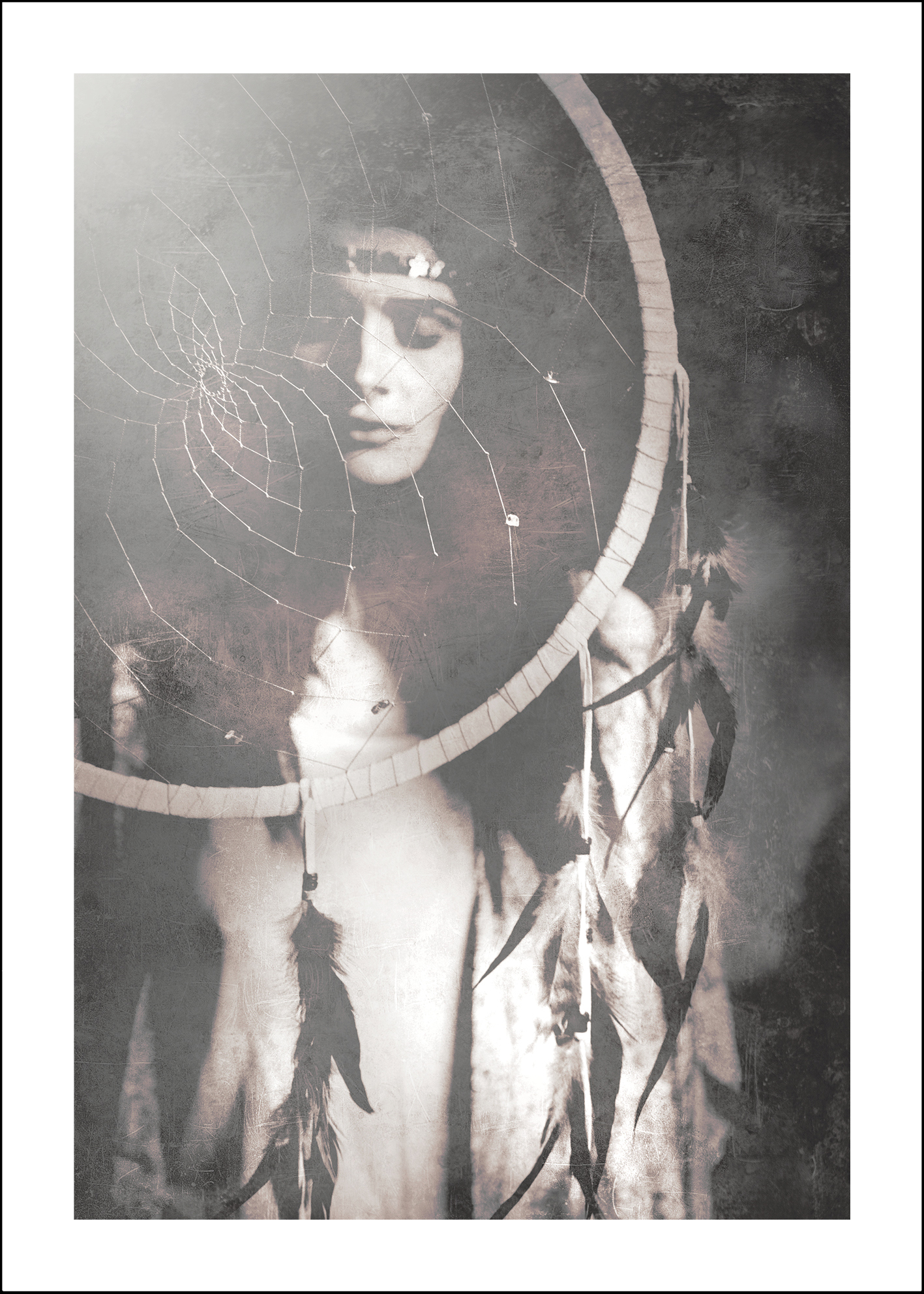 Dreamcatcher 50x70 - 2:a hands sortering, utställningsexemplar el med mindre skönhetsfel. 