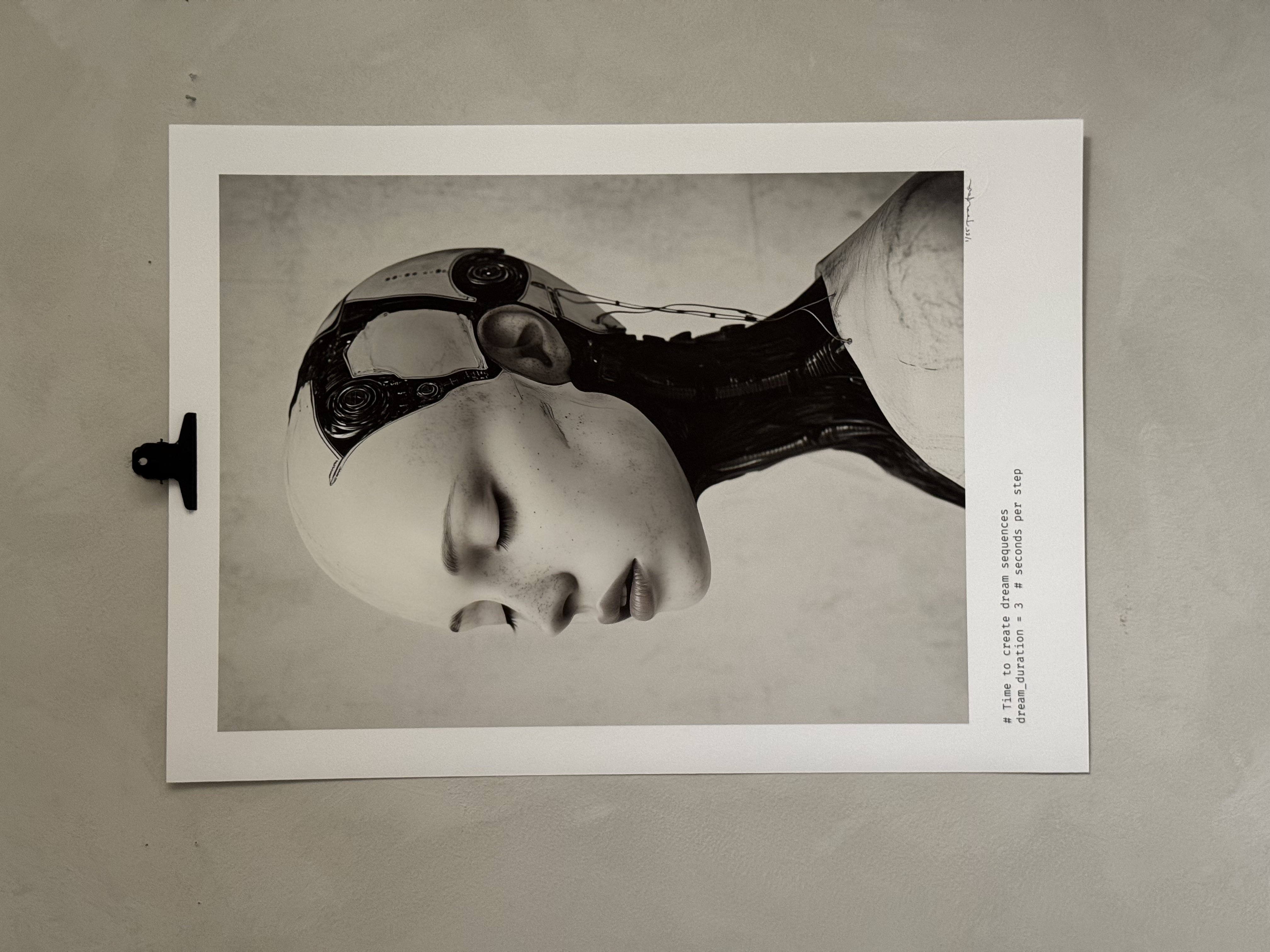 Provtryck för utställning  50x70  