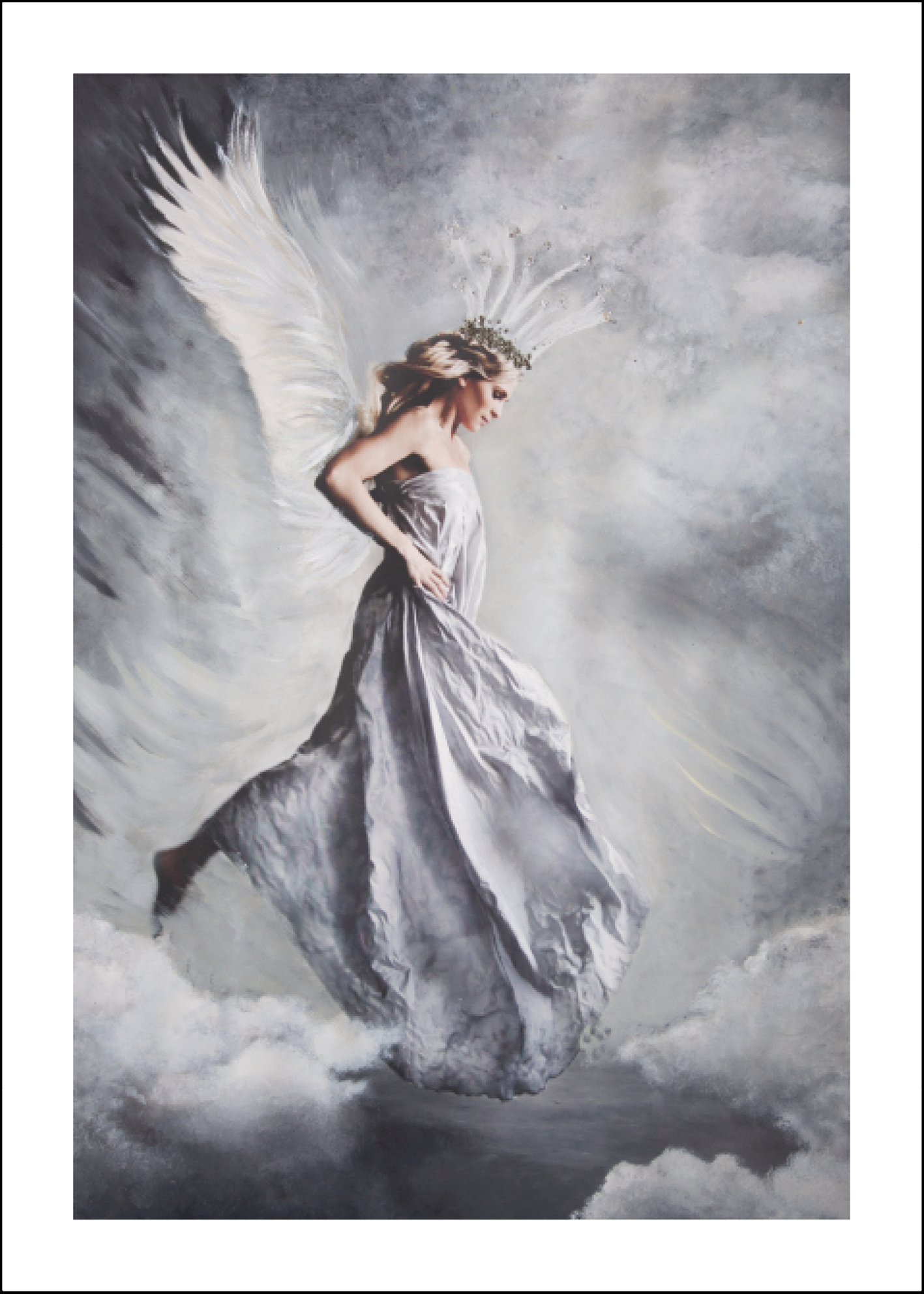 Freja 50x70 - 2:a hands sortering, utställningsexemplar el med mindre skönhetsfel. 