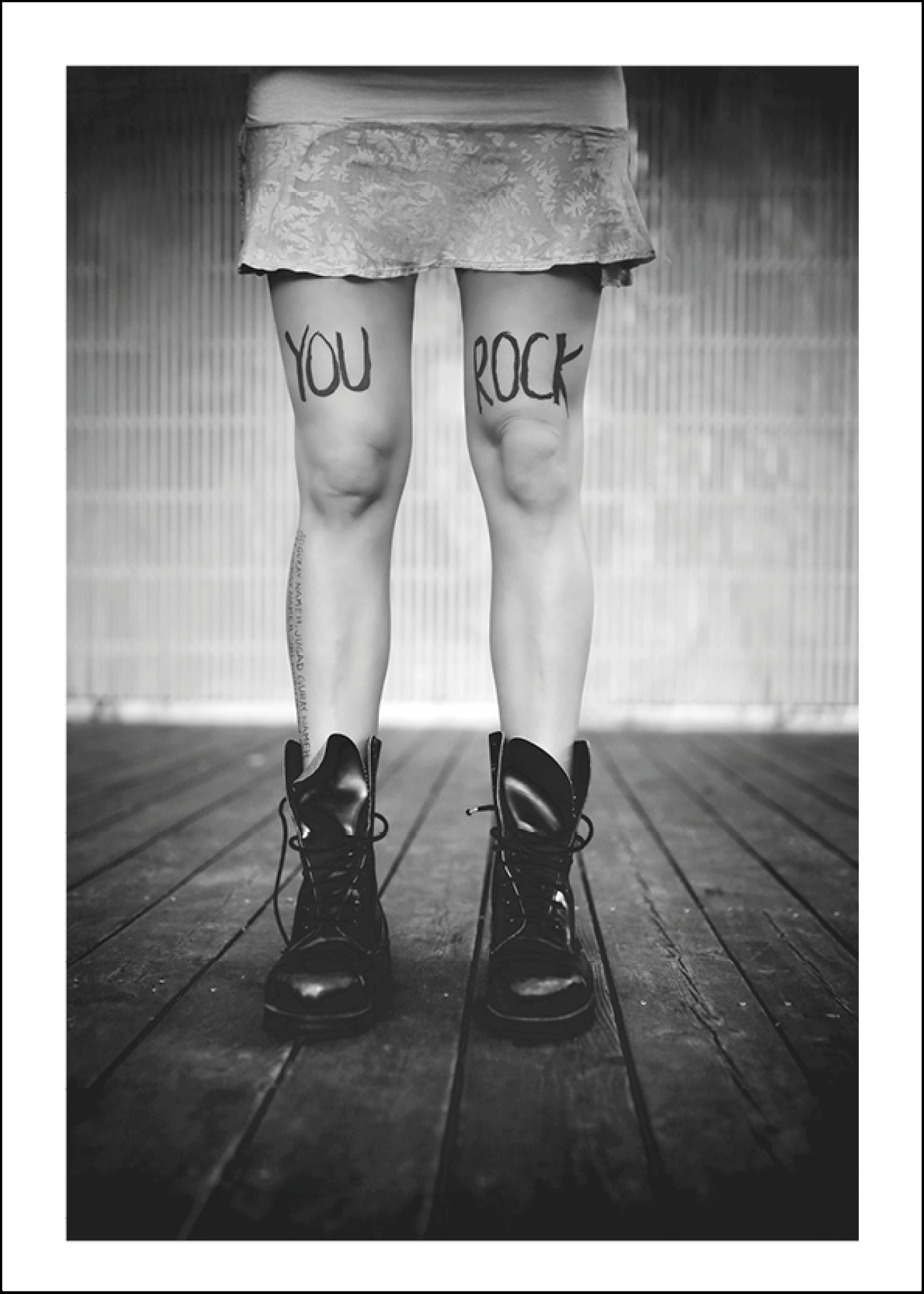 You Rock 50x70 - 2:a hands sortering, utställningsexemplar el med mindre skönhetsfel. 