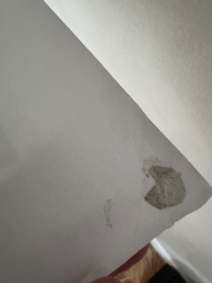 Äldre Love Warriors print Tyvek använt skick 100x100 cm Skönthetsfel men med lite kärlek så.... 