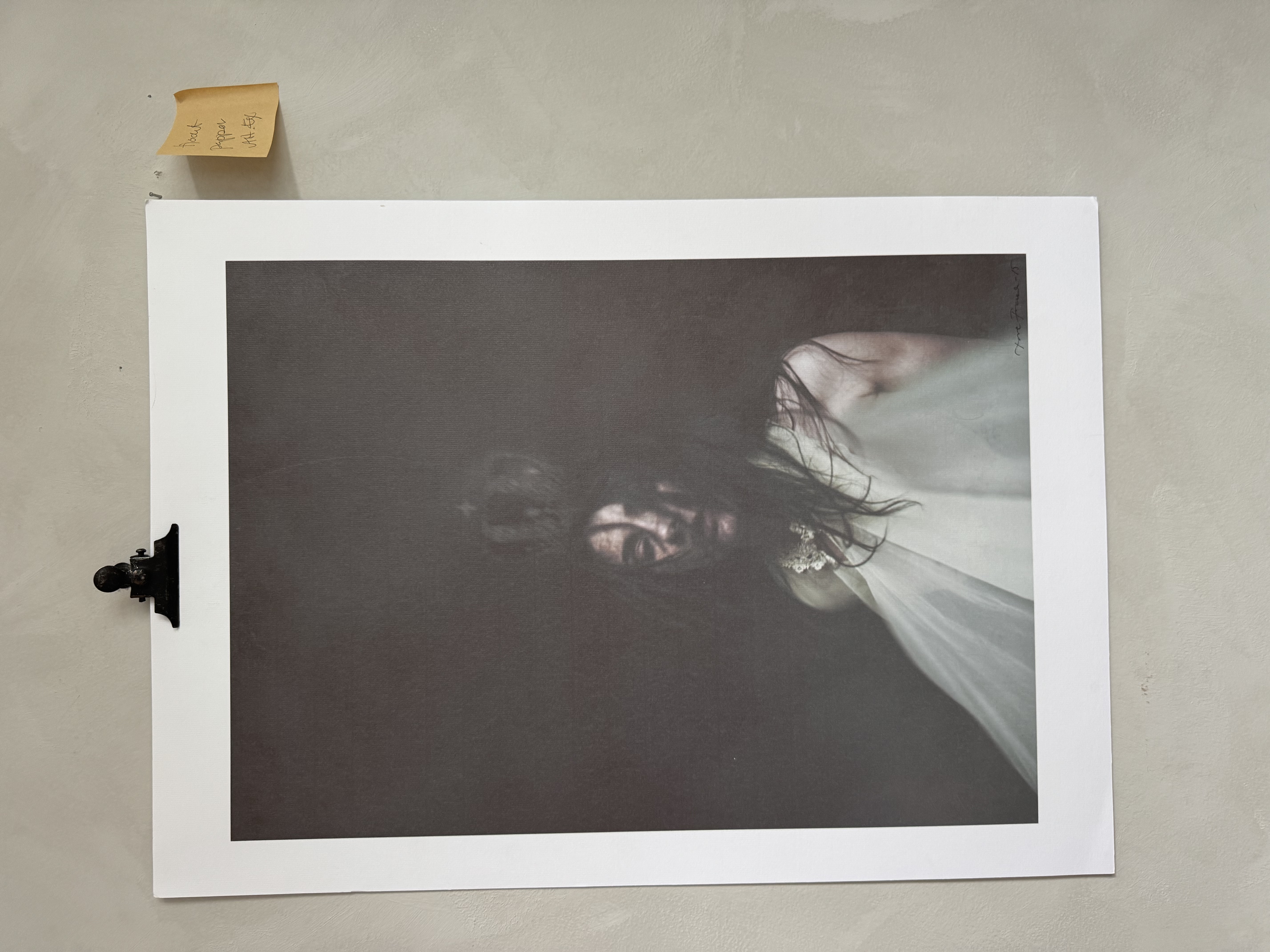 Utställningsexemplar från Ghosts  50x70  Princess of Shadows