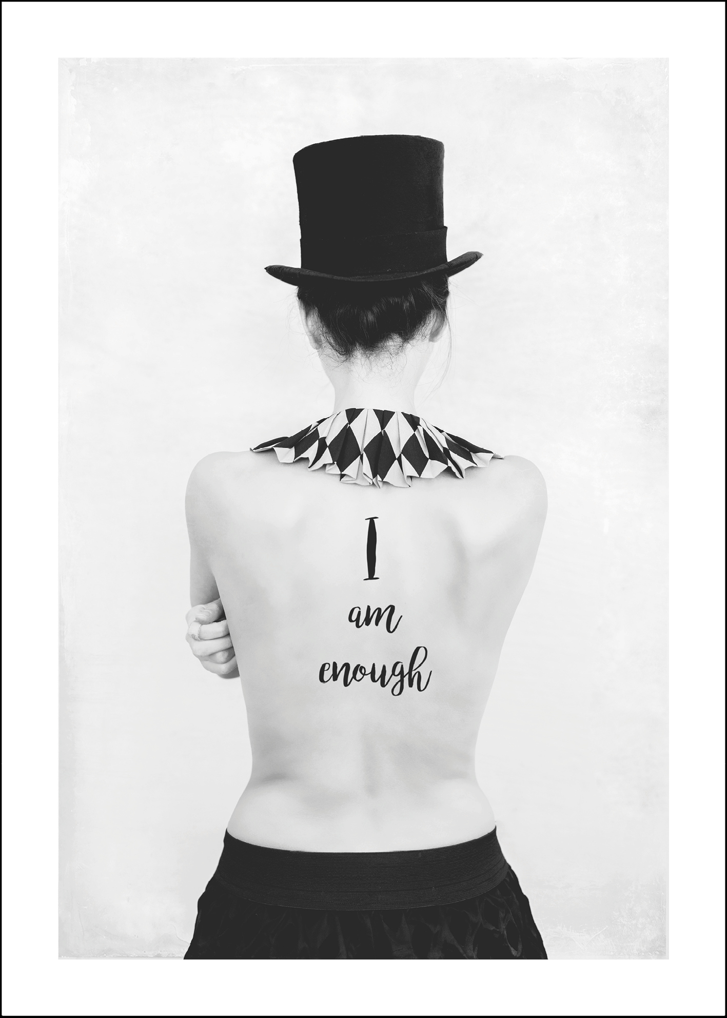 You are enough 50x70 - 2:a hands sortering, utställningsexemplar el med mindre skönhetsfel. 