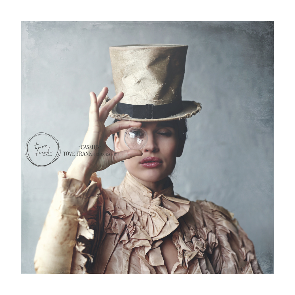 Cassius 50x50 cm print med mindre skönhetsfel. 2:a handssortering