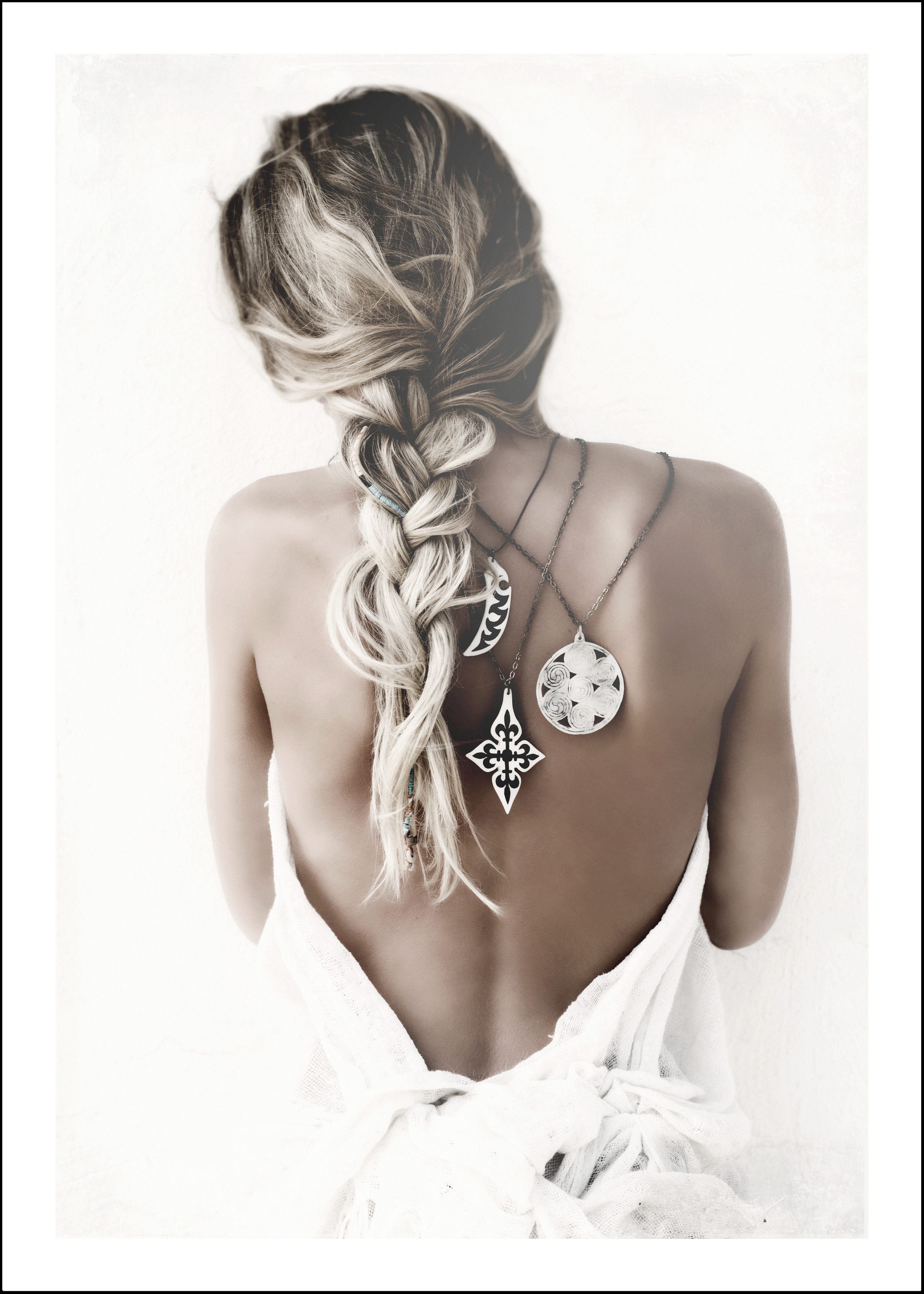 Mira print 70x100 cm med små  skönhetsfel 