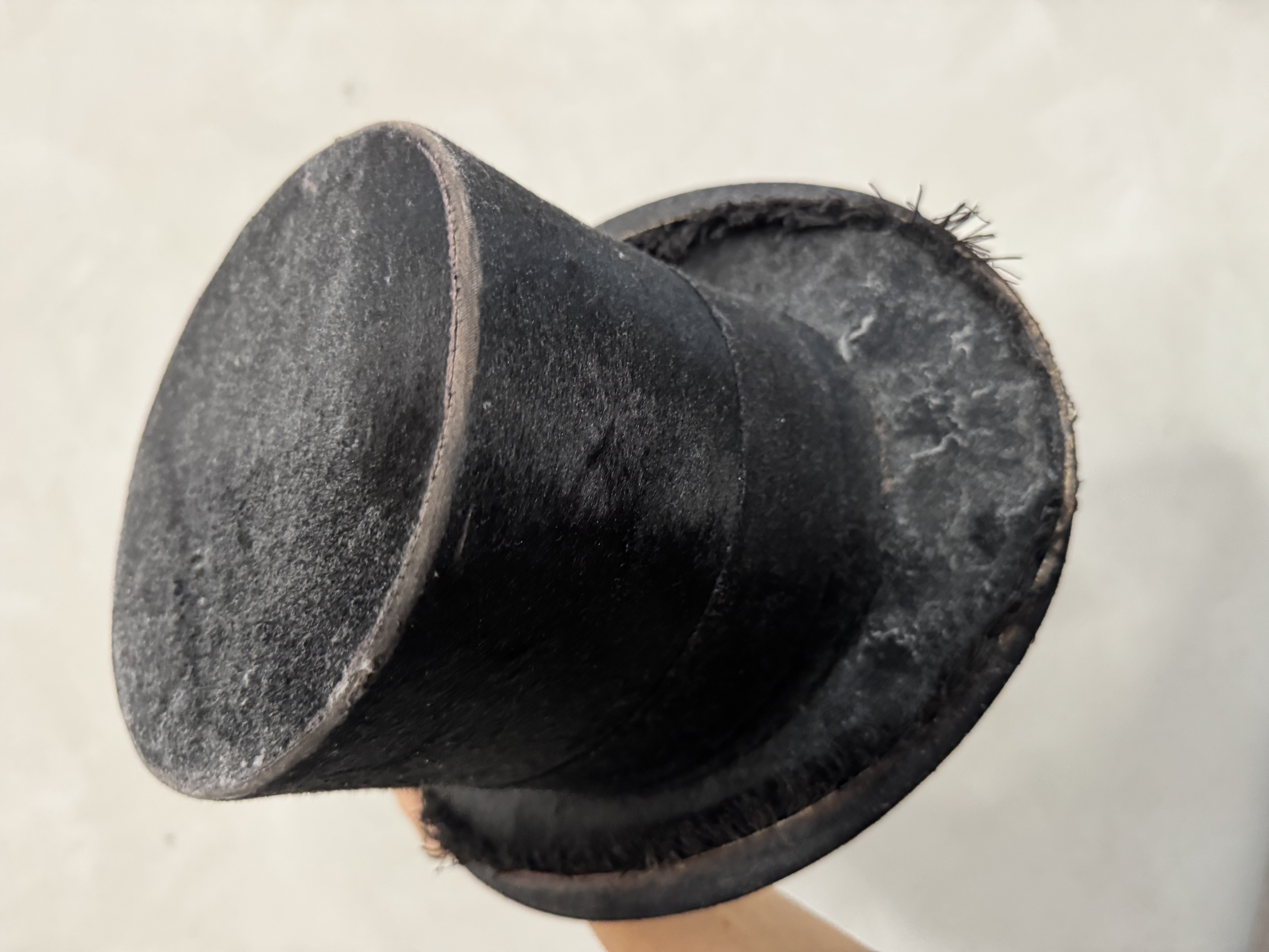 Vintage Black Top Hat