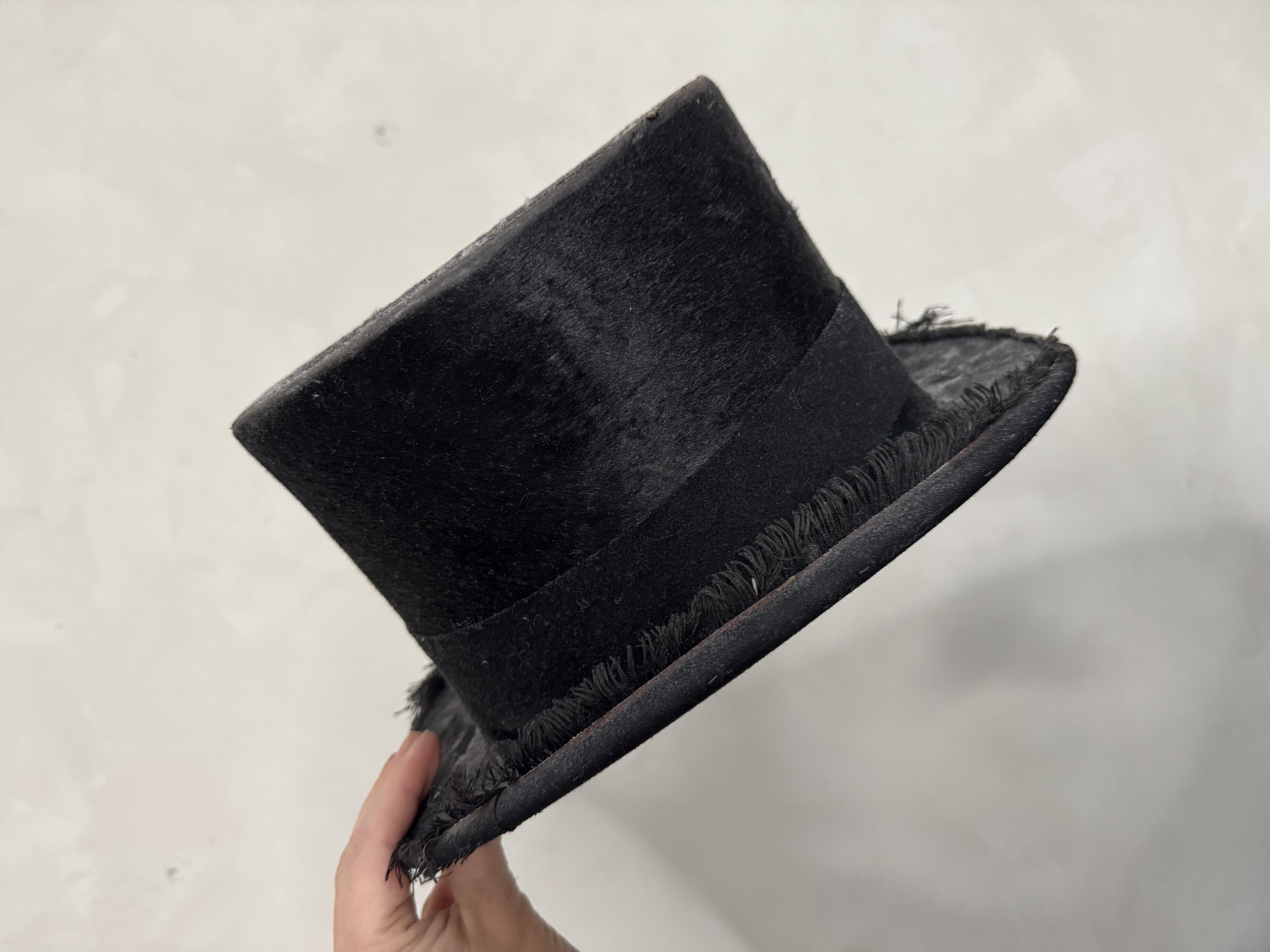 Vintage Black Top Hat