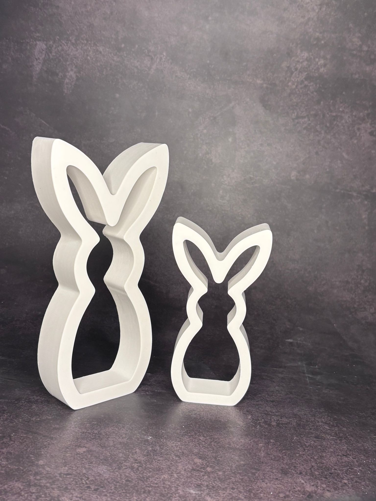 2er Set Osterhasen Rahmen