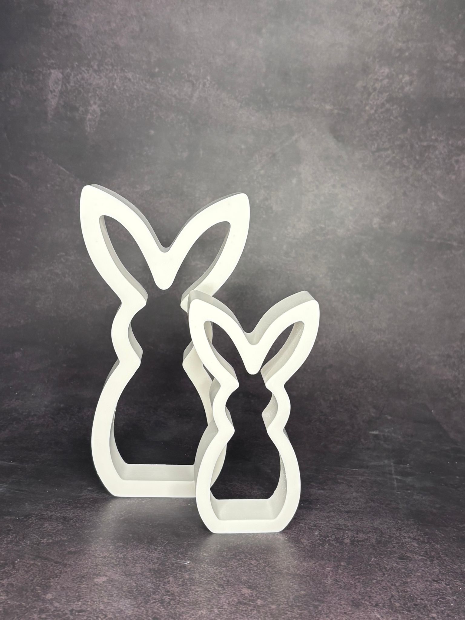 2er Set Osterhasen Rahmen